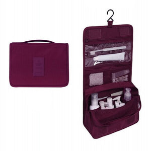 Women fashion Travel Nylon water-proof cosmetics bags beauty makeup bags bathroom organizer of portable bath hook washing up bag