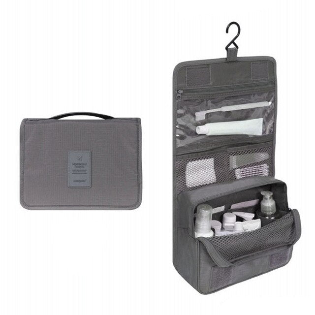Women fashion Travel Nylon water-proof cosmetics bags beauty makeup bags bathroom organizer of portable bath hook washing up bag