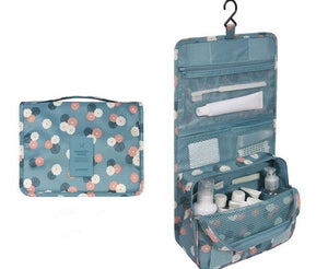 Women fashion Travel Nylon water-proof cosmetics bags beauty makeup bags bathroom organizer of portable bath hook washing up bag